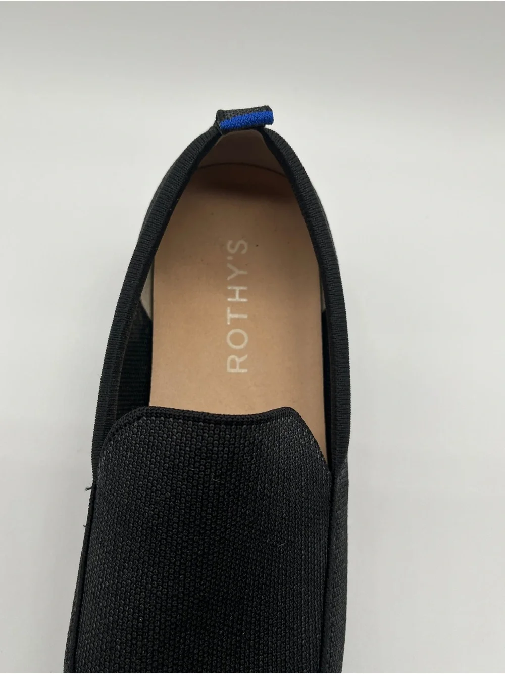 Rothy’s Men’s Ravello Loafers Size 10. Color Stone Black.